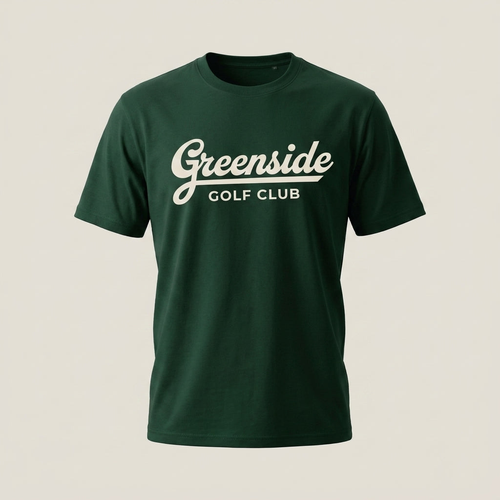 Greenside Script Tee